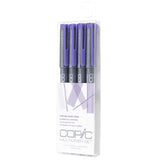 Copic Multiliner Lavender Set 0.05, 0.1, 0.3 & 0.5mm