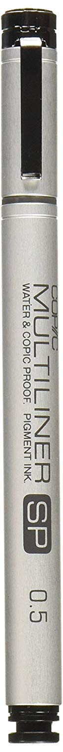Copic Multiliner  Pen  Size :- 0.5  ( Black) - Al Masam Stationery LLC