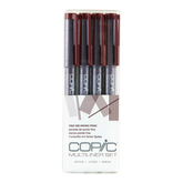 Copic Multiliner Wine Set 0.05, 0.1, 0.3 & 0.5mm