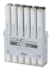 Copic Sketch 12Pc Colors Sets - Warm Grey - Al Masam Stationery LLC