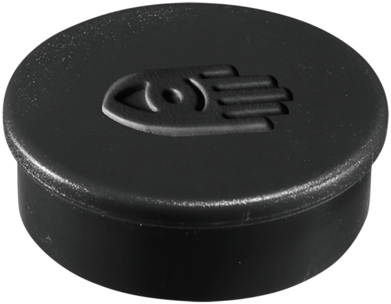 Legamaster Super Magnet, 35 Mm, Black. Pack Of 10
