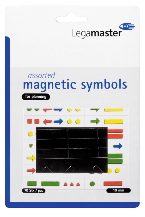 LEGAMASTER MAGNETIC SYMBOLS BLACK 10 MM - Al Masam Stationery LLC