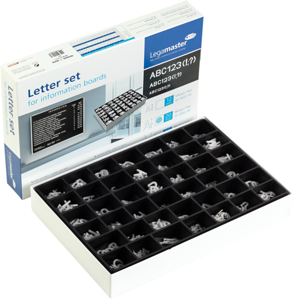 LEGAMASTER LETTER BOX 30MM - Al Masam Stationery LLC