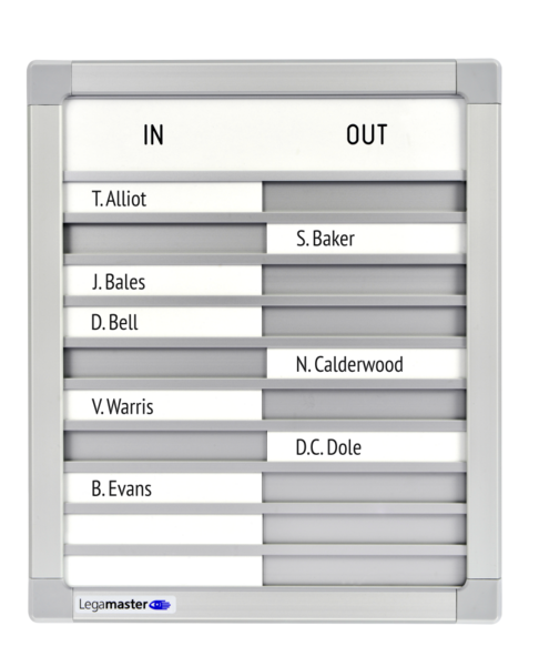Legamaster Professional In & Out Board 10 People 31X26Cm 7-622100