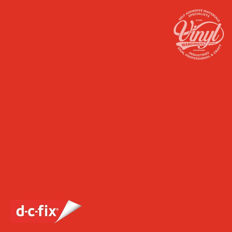 DC Fix 200-1268 Self Adhesive Cover Plain Mat 45cmx15m Red - Al Masam Stationery LLC