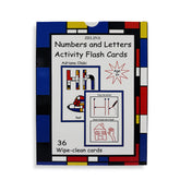 Numbers & Letters Activity Flash Cards - Al Masam Stationery LLC