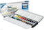 Daler Rowney Aquafine Watercolor Half Pan Metal Box - Al Masam Stationery LLC