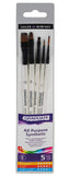 Daler Rowney Graduate Brushes Short Handle Synth Classic Brush Set - Al Masam Stationery LLC