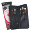 Brush Georgian Classic Zip Case 10 Brush Long Handle - Al Masam Stationery LLC