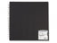 Daler Rowney Ebony Spiral Square Book Black 40sht 180gsm acid free 30*30cm - Al Masam Stationery LLC