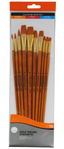Daler Rowney Simply Long Handle Gold Takon Brush Set - Al Masam Stationery LLC