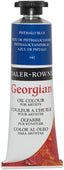 Daler-Rowney Georgian Oil Colors, 38ml,142 Phthalo Blue - Al Masam Stationery LLC