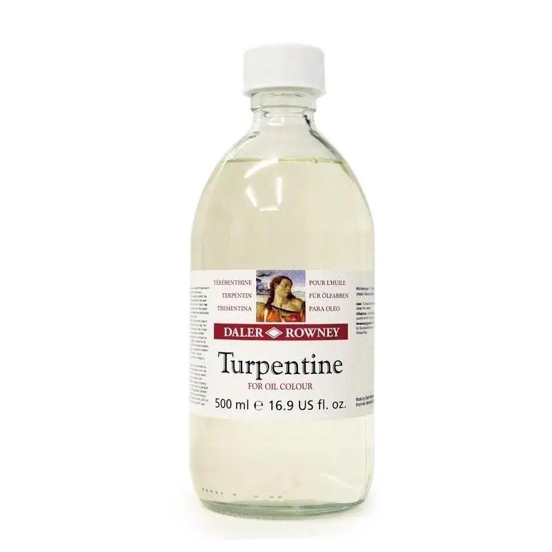 Daler Rowney Turpentine Oil 500ml Bottle - Al Masam Stationery LLC