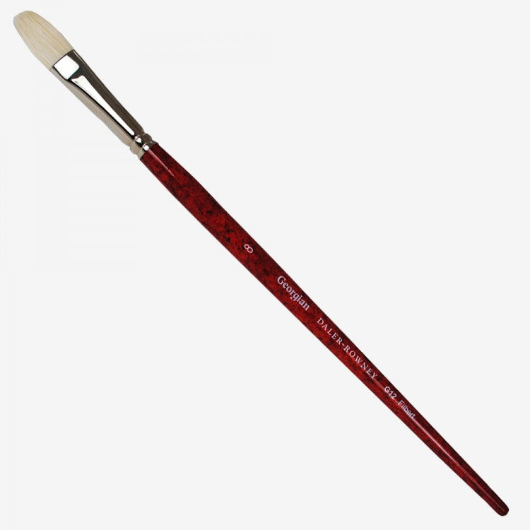 DALER ROWNEY EORGIAN OIL BRUSH G12 FILBERT - 8 - Al Masam Stationery LLC