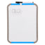 Deli PS Magnetic Whiteboard w/acc. 279×216mm Blue Purple - Al Masam Stationery LLC