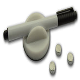 DesQ Magnetic Glassboard Blue 45 x 45 cm - Al Masam Stationery LLC