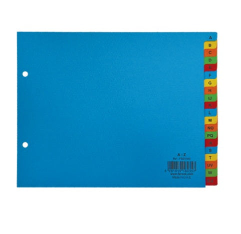 Divider Paper (A-Z) A5 Colour - Al Masam Stationery LLC