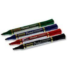 Pentel N860 Permanent Marker Chisel Tip - (PE-N860-A) - Al Masam Stationery LLC