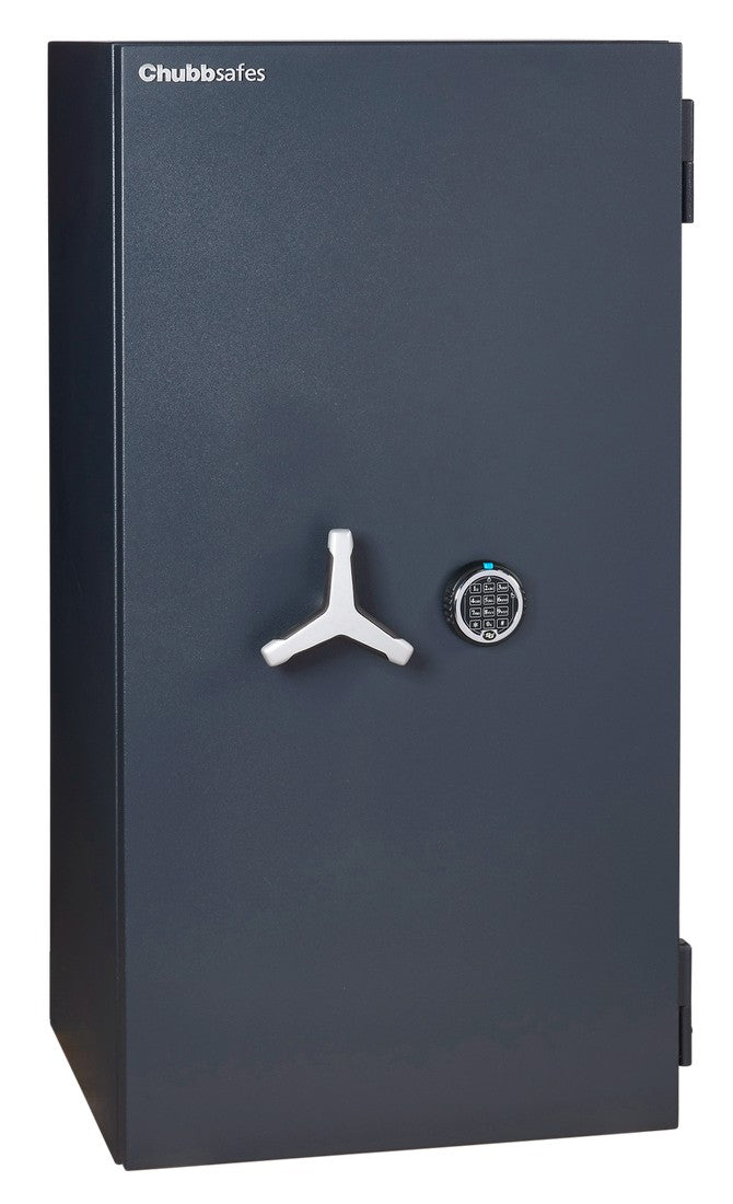 CHUBBSAFES DUOGUARD GRADE I MODEL 200 CERTIFIED FIRE & BURGLAR RESISTANT SAFE Locking: EN 1300 Class B Electronic lock - Al Masam Stationery LLC