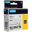 DYMO RH TP 24mm Black/White Vinyl Label - Al Masam Stationery LLC