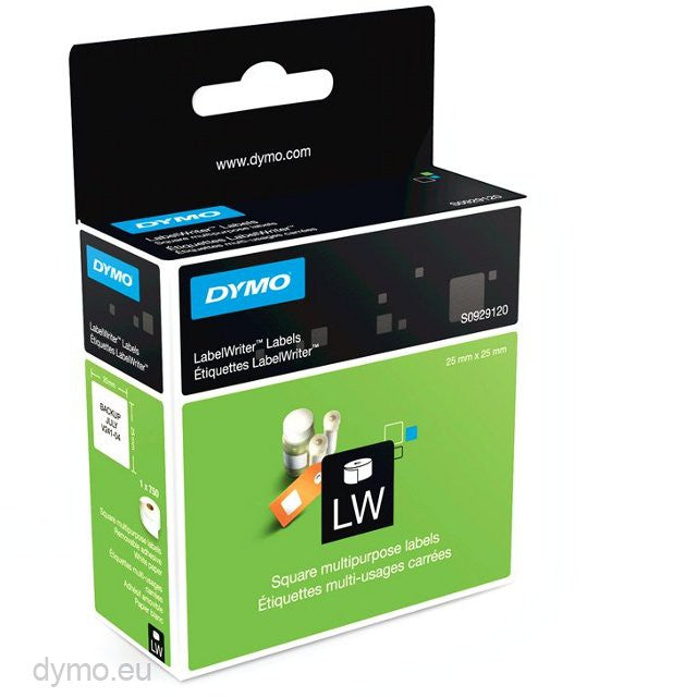 DYMO LABEL SQ MULTI PURP 25/25 750Lab - Al Masam Stationery LLC