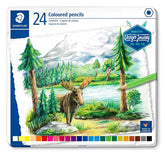 Staedtler 146C Coloured pencil permanent  Metal - (Pack of 24) - Al Masam Stationery LLC