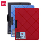 Deli Cube Report File Swing Clip A4 3C - Al Masam Stationery LLC