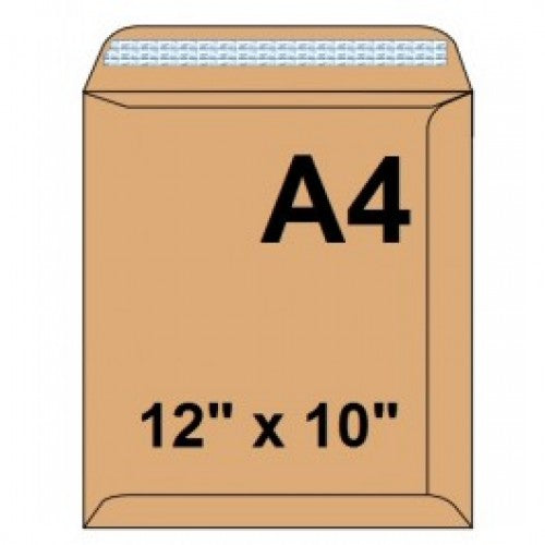 Envelope Brown A4 12*10 inches - Al Masam Stationery LLC