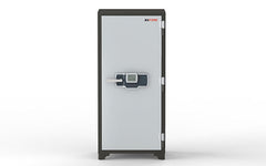 Fire Resistant Safe FR 1260 - EL - Charcoal Grey (Body) + Light Grey (Door)