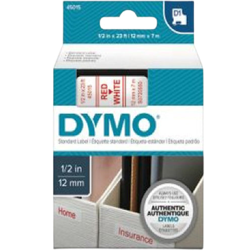 DYMO TP 12/7 RD/WH D1 - Al Masam Stationery LLC