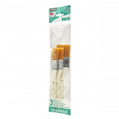 BRUSHES WALLET 3 SPALTERS YELLOW POLYAMIDE