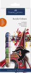 Starter Kit Acrylic Colour Fabercastell - Al Masam Stationery LLC