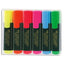 Highlighter Fabercastell MULTI COLOUR PACK OF 6 - Al Masam Stationery LLC