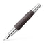 FABER-CASTELL E-MOTION FOUNTAIN PEN BLACK F - Al Masam Stationery LLC