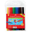 FABER-CASTELL Fibre Tip Pens Full Color Body Set of 12 - Al Masam Stationery LLC