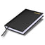 FIS Black A5 Russian-English Hard Cover Vinyl 2026 Diary-FSDIRU0126BK