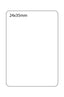 SELF ADHESIVE OFFICE LABEL-24X35mm - Al Masam Stationery LLC