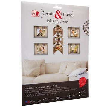FREDRIX A4 Size Ink Jet Canvas (10 Sheets) - Al Masam Stationery LLC