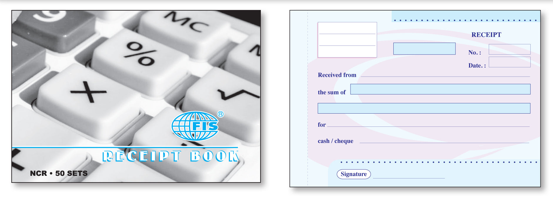 FIS Receipt Book English - Al Masam Stationery LLC