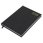 FIS Pocket Diary 2024 (English) Black - Al Masam Stationery LLC