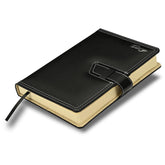 FIS Black A5 Bonded Leather Magnetic Lock 2026 Diary-FSDI86E26D01