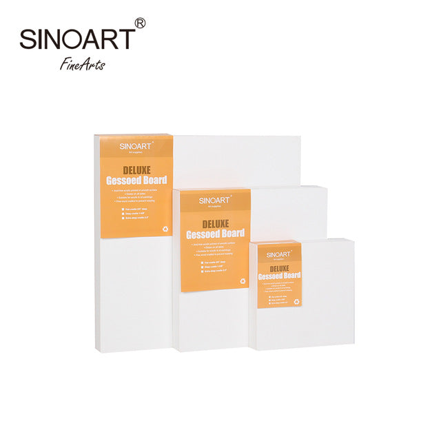 Sinoart GESSOED BOARD 12X18 3/4" CRADLED -Z - Al Masam Stationery LLC