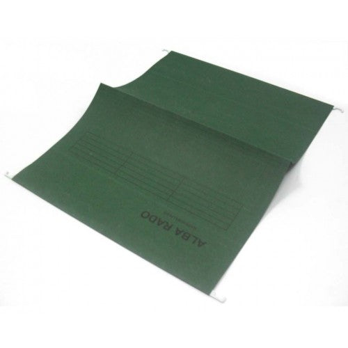 Hanging File Alba Rado Fullscap size Green - Al Masam Stationery LLC