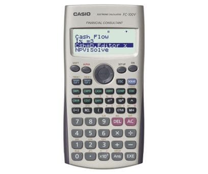 Casio Calculator Model : FC100V