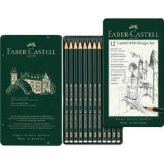 FABER-CASTELL Graphite Pencil Castell 9000 Design Set