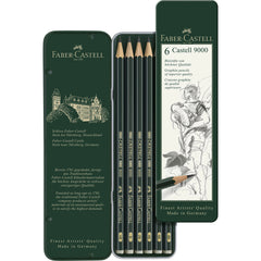 FABER-CASTELL GRAPHITE PENCIL CASTELL 9000