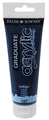Daler Rowney Graduate Acrylic Color INDIGO - Al Masam Stationery LLC