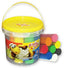 Kiddy Clay Modelling Clay set of 8 Color Bucket - Al Masam Stationery LLC