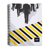 LIGHT® SPIRAL SOFT COVER NOTEBOOK, 9X7INCH 100SHEETS - Al Masam Stationery LLC