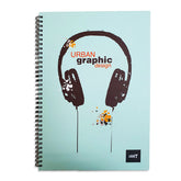 LIGHT® HARD COVER NOTEBOOK SINGLE LINE, A4, 100 SHEETS - Al Masam Stationery LLC